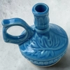 Керамический подсвечник дубок 6 см. цветной