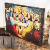 Ікона Тайна вечеря під старовину на дереві 30х42 см.