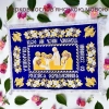 Плащаниця Успіння Пересвятої Богродиці ткана замш щільний розмір 130х95 см.