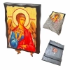 Икона Ангел Хранитель на дереве 12.5х16.5 см.