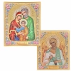 Иконы литография 15х18см. конгрев золото эмаль.