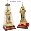 Даросховниця латунь, булат, лак з ковпаком.