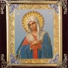 Икона С бархат 13х15 (с украшением)