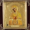 Икона С бархат 13х15 (с украшением)