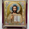 Икона С бархат 13х15 (с украшением)