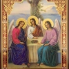 Литография 20х24 тиснение золотом, лак в ассортименте.