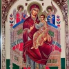 Икона Всецарица литография 30х40 см.