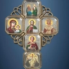 Иконостас середний 8х11см. (№3)