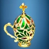 Кадильниця металева ємаль  червона, біла, синя,зелена в ассортименті