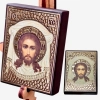 Икона Спас мозаика 6х4,5 см.