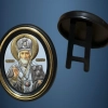 Ікона овал Святитель Миколай  60х90 мм.літографія