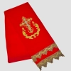 Закладка атлас вышитая красная длинна 1.50 см