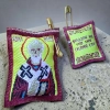Ладанка з іконою Святого Миколая освячена та виготовлена монахами Св. Гори Афон.