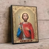 Ікона Святий Мч. Іоанн Воїн 19х14 см. матеріал дерево