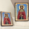 Икона Св. Великомуч. Ирина 19х14 см. материал дерево
