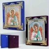 Икона Ангел Хранитель бархат 13х15 (с украшением)