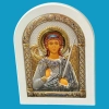 Ангел Охоронець 15х20 см. позолота, посріблення.