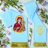Закладка в Євангеліє з вишитою іконою 16 см.х152 см.