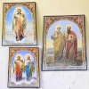 Литография Мужские имена 30х40 см. Лак 