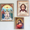 Литография Иконы Спасителя  30х40 см.