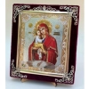 Икона С бархат 13х15 (с украшением)