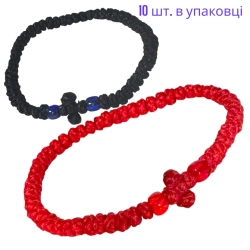 Браслет плетенный с крестом КАМБОСКИНИ