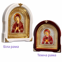Икона Семистрельная Богородиця в дерев