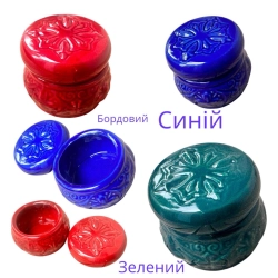 Керамічний сосуд для зберыгання просфори, ладану.