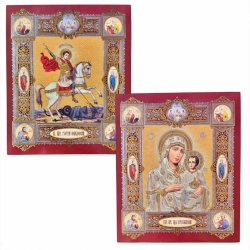 Литография 15х18 конгрев красный