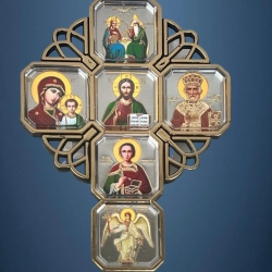 Иконостас середний 8х11см. (№3)