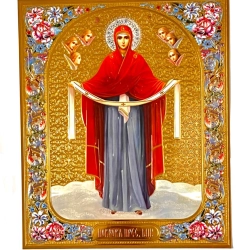 Покрова Пресвята Богородиця лік конгрев 20х24 см.