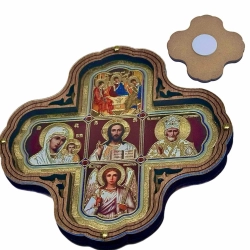 Иконостас в авто оргстекло 8х8 см.