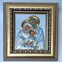 Ікона Свята Родина  16х17 см. багет + скло ( 028671 + лік)