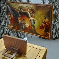 Різдво Христове дерево з ніжкою 5х8 см.