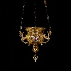 Г Лампада подв. золоч. 1002-18 17х20