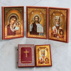 Складень 6х9х3 оргаліт, літографія, конгрев.