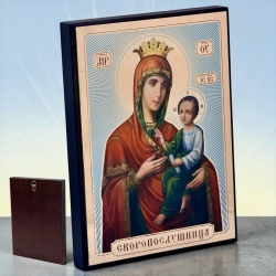 Икона Богородицы Скоропослушница 19х14 см.