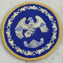 Орлець вишитий кашемір 48х48 см.