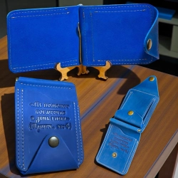Купюрнік шкіряний з цитатою  із Бібліі