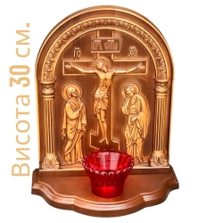 Голгофа настольна дерево Арка висота 30 см.