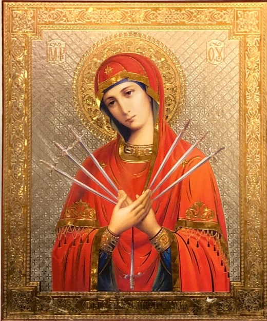 Икона на оргалите 15х18см. (Синай)