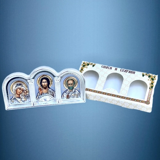 Тройник в авто (длинна 11,5 см. высота 6 см.) с подставкой