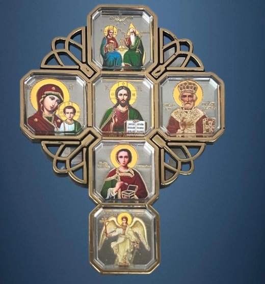 Іконостас середній 8х11см. (№3)