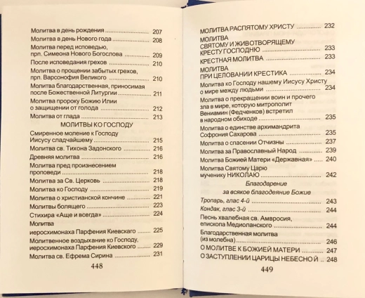 Молитвы для защиты сохранения и спасения на всех путях жизни П