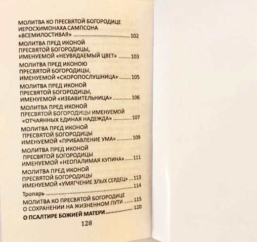Молитвы ко Пресвятой Богородице Богородичное Правило