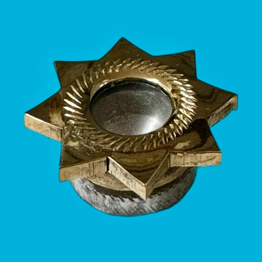 Мощовик зірка  d = 30 mm латунь.
