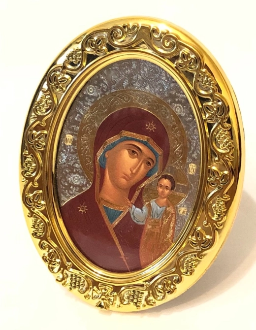 С Икона Овал Лоза