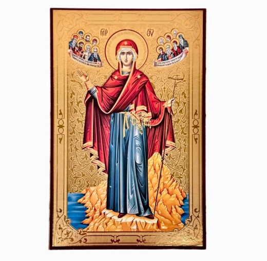 Икона настольная тройник 18х9 см.