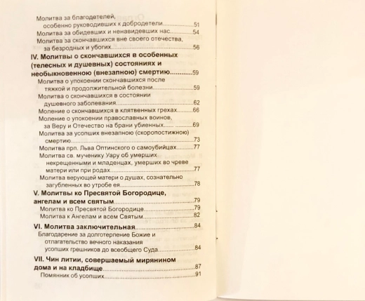 Молитвы об усопших