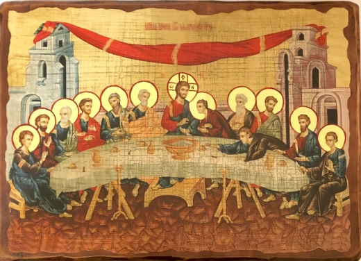 Икона на дереве под старину (300х420мм)